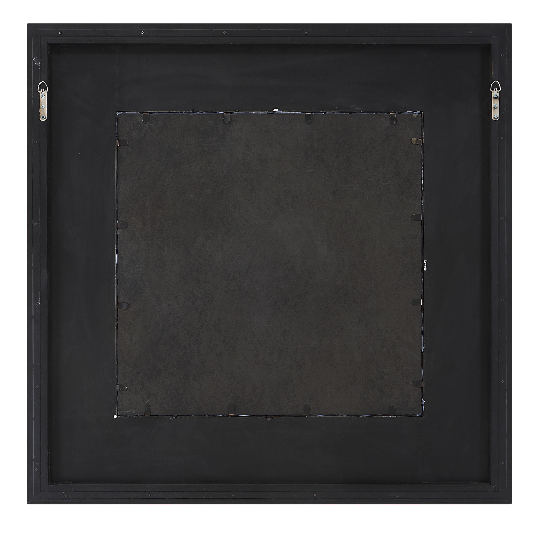 Wharton Whitewashed Square Mirror, by Uttermost, 41.5" width x 41.5" height x 2" depth View 8