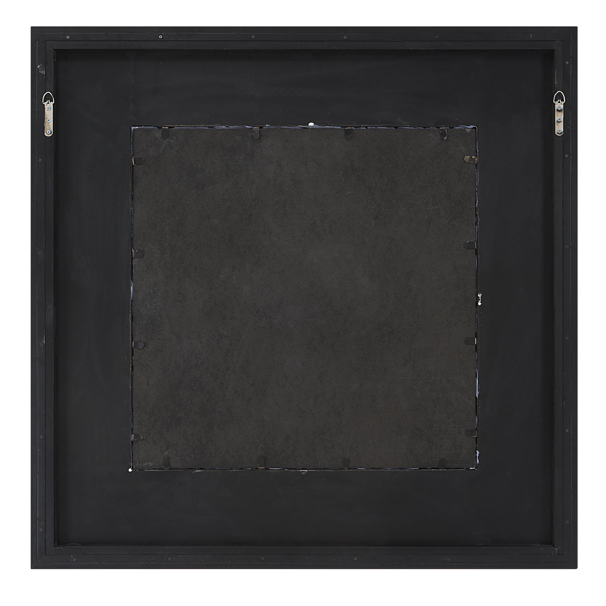 Wharton Whitewashed Square Mirror, by Uttermost, 41.5" width x 41.5" height x 2" depth View 8