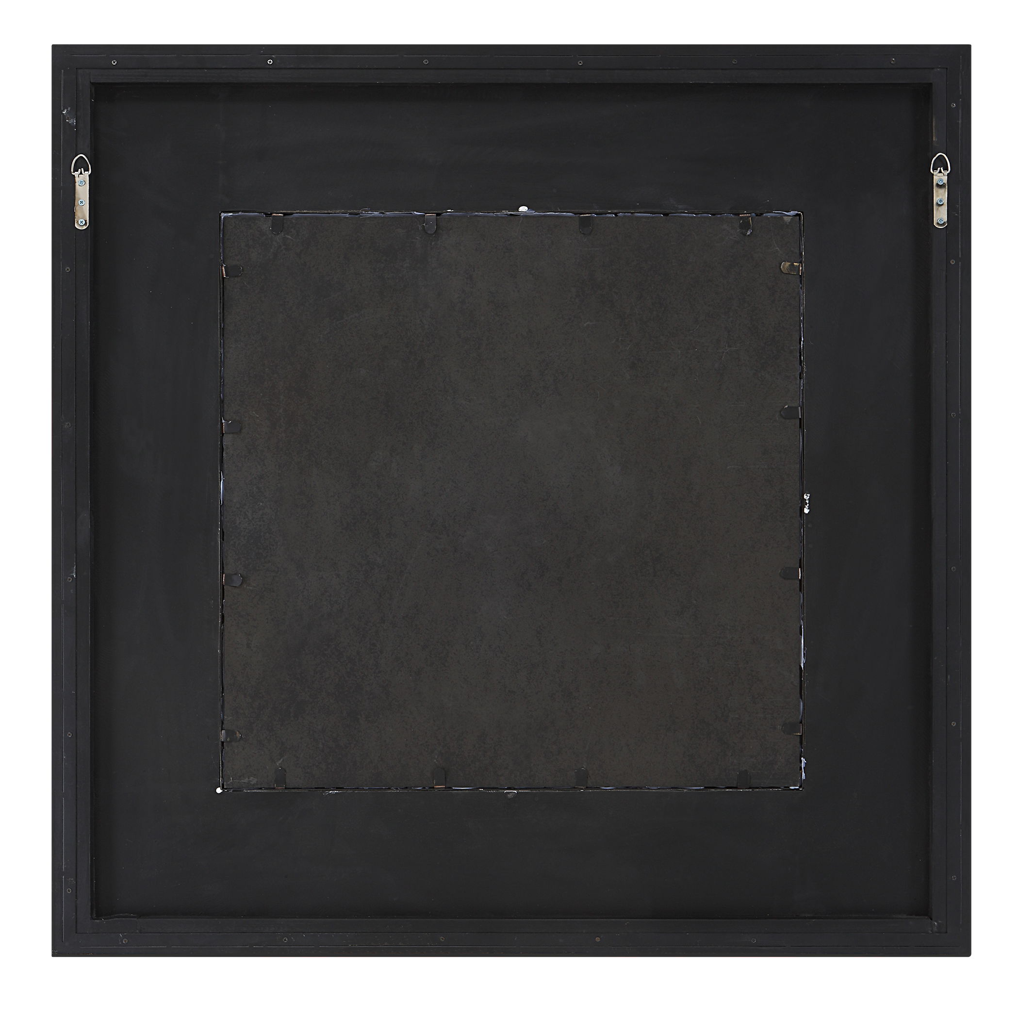 Wharton Whitewashed Square Mirror large image 