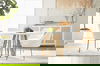 Turino 54' Round Dining Table Concrete Top thumbnail 9