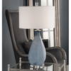 Atlantica Ocean Blue Lamp, Table Lamp by Uttermost, 16" width x 29.25" height x 16" depth thumbnail 2