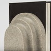 Empire Sandstone Resin Arc Book End Set, Bookend by Mercana, 5.75" length x 5" width x 8" height thumbnail 9