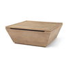 Wyatt  Brown Wood Angular Coffee Table thumbnail 0
