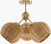 Pawa Chandelier, by Surya, 20" length x 20" width x 16" height thumbnail