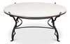 Marylin Coffee Table With Marble Top thumbnail 1