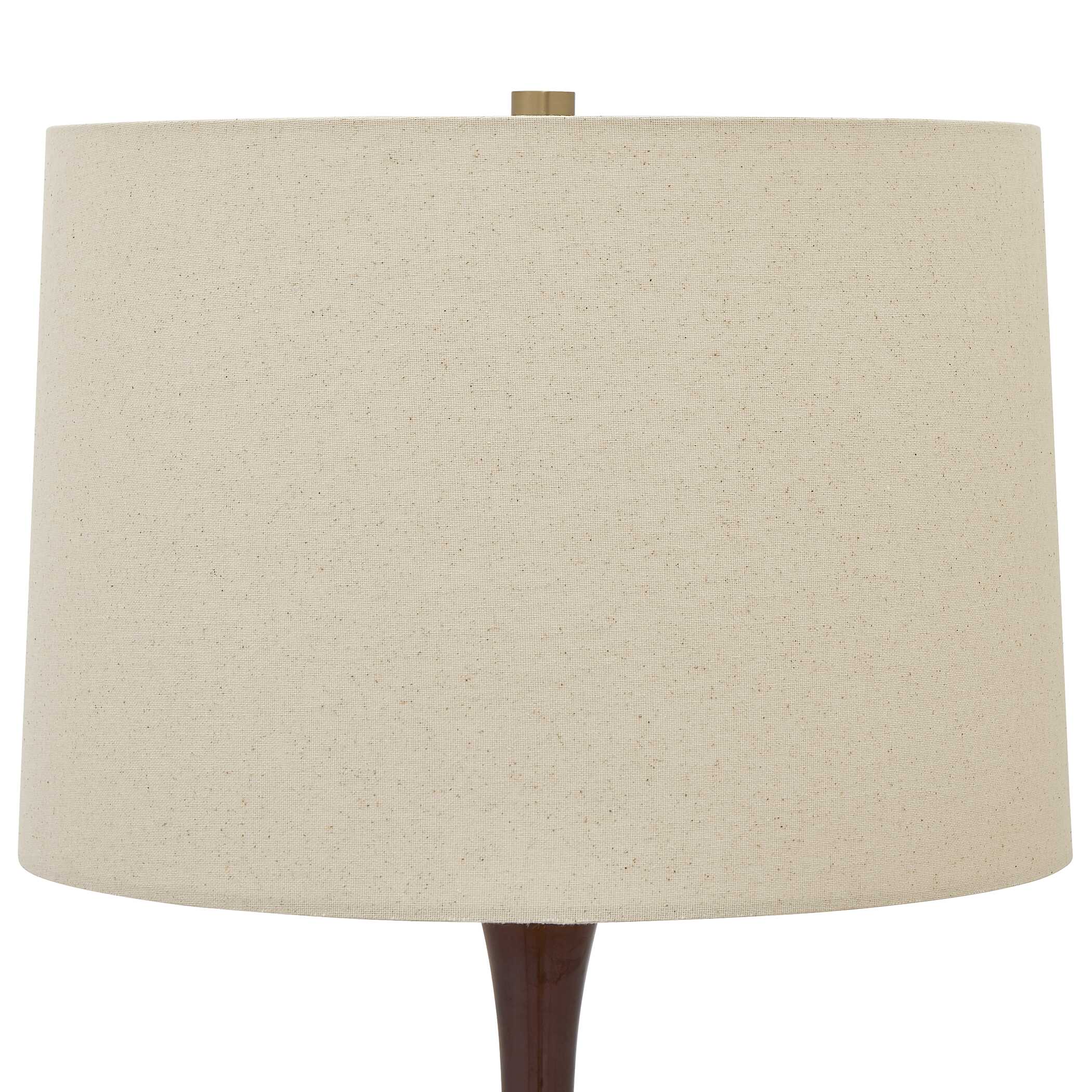 Colette Burgundy Table Lamp large image 