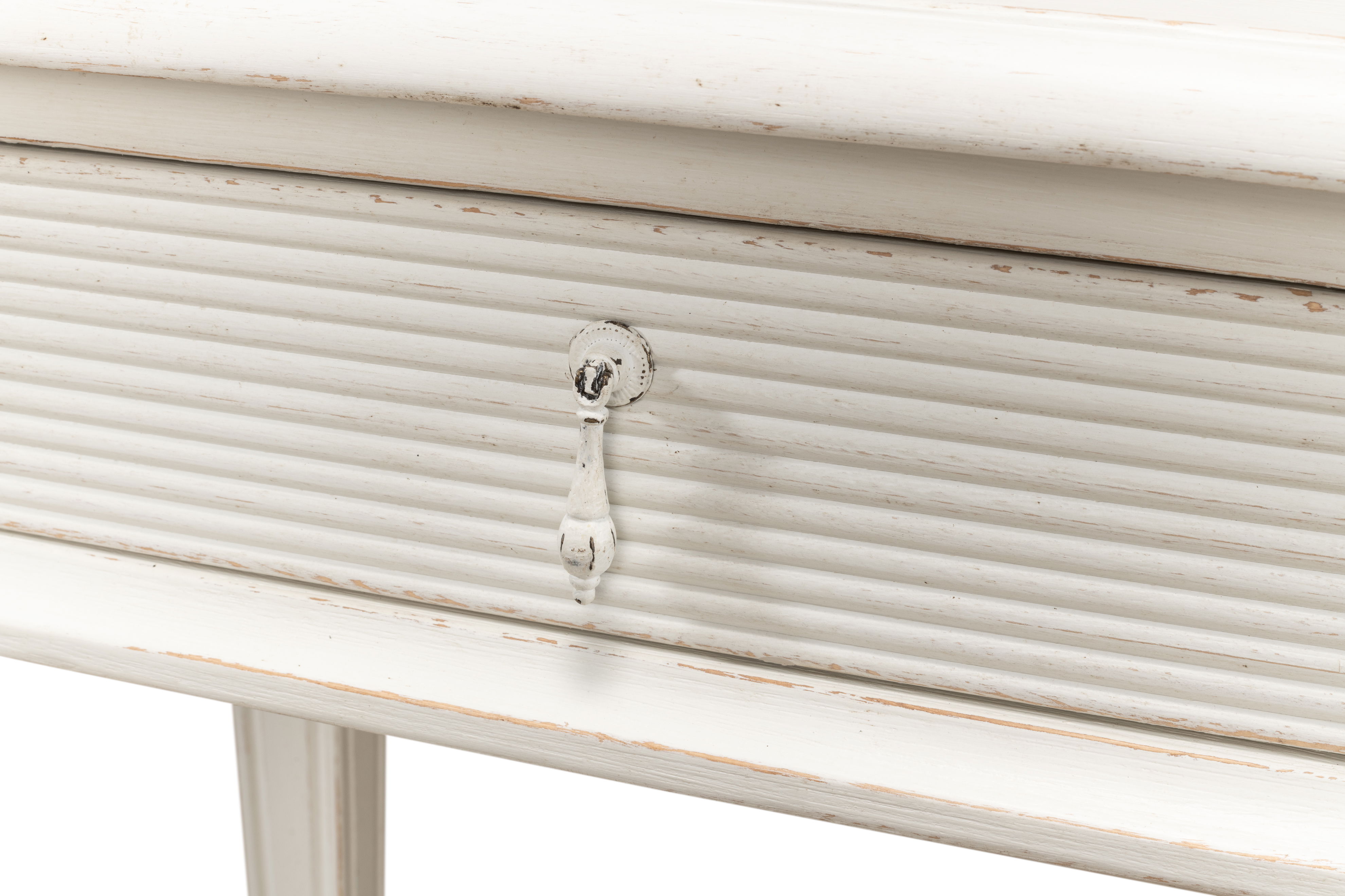 Cora Lamp Table, Antique White large image 