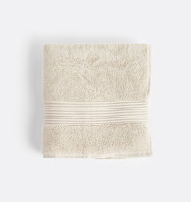 Online Designer Bathroom Organic 780-Gram Aerocotton Towels, Natural - Hand Towel