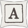 Big Kid Blocks Accent Pillow, Decorative Pillow by Surya, 18" length x 18" width thumbnail