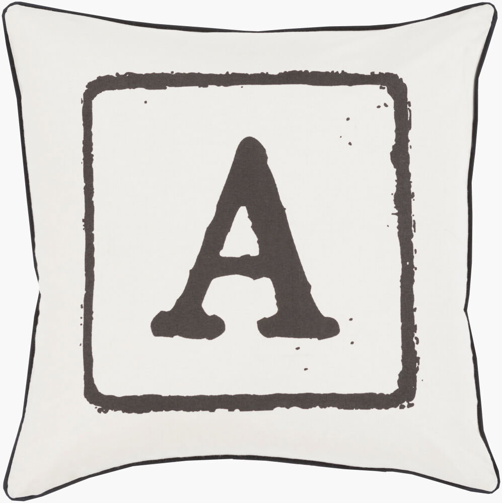 Big Kid Blocks Accent Pillow, Decorative Pillow by Surya, 18" length x 18" width