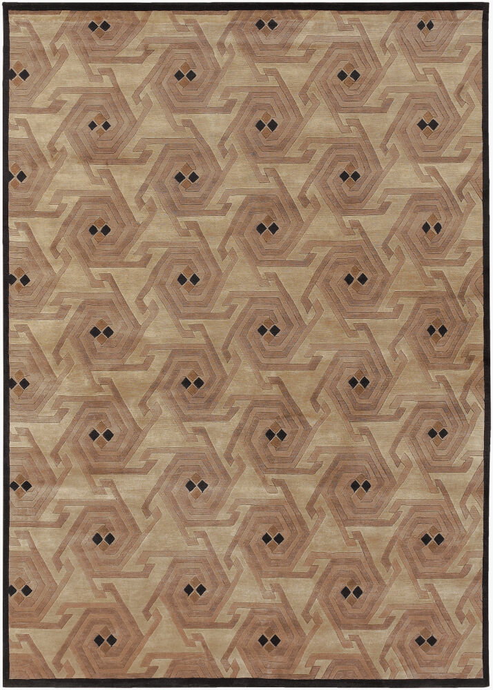 Mugal Handmade Rug, by Surya, 11' length x 8' width