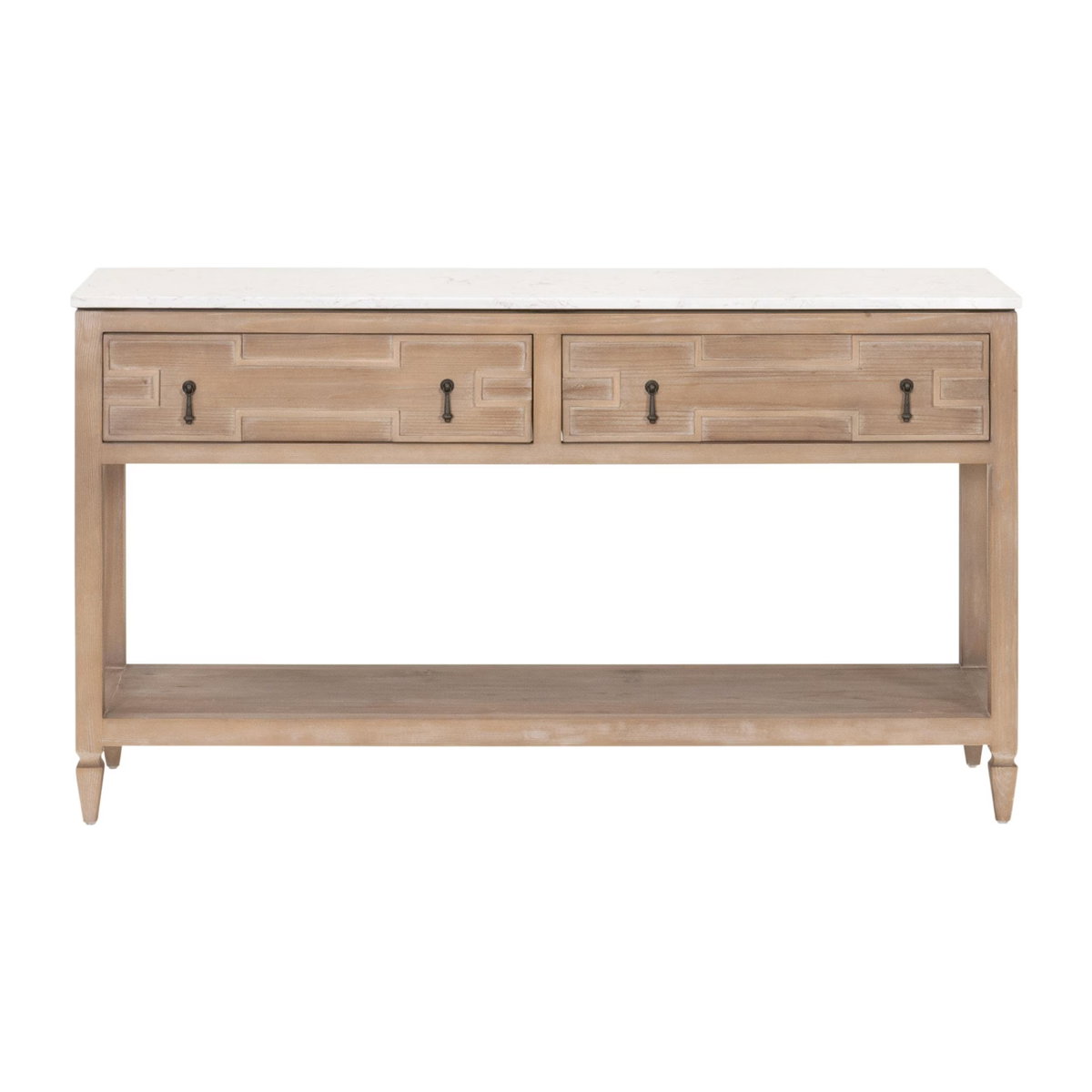 Emerie 2-Drawer Entry Console, Console Table by Essentials for Living, 54" width x 30.25" height x 16.25" depth View 1