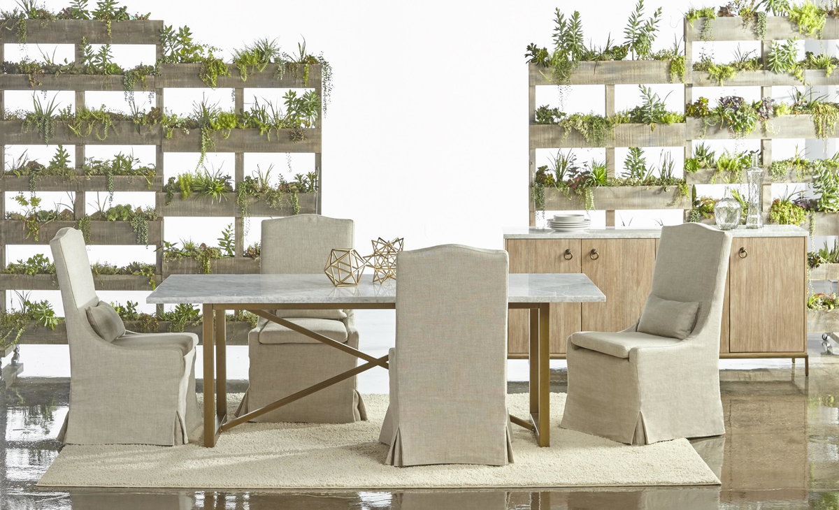 Colette Slipcover Dining Chair, Set of 2, by Essentials for Living, 23" width x 41" height x 27" depth View 9