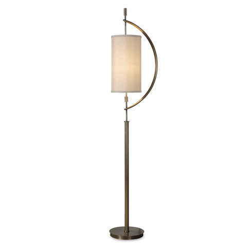 Balaour Antique Brass Floor Lamp