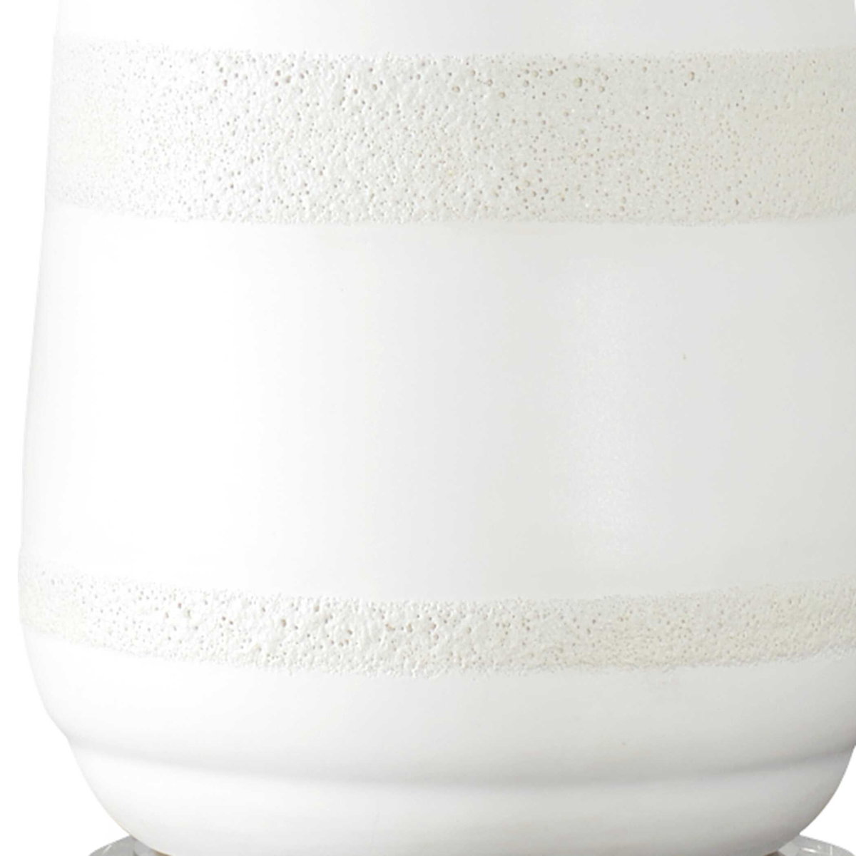 Santino Crackled Ivory Table Lamp, by Uttermost, 17" width x 32.25" height x 17" depth View 7