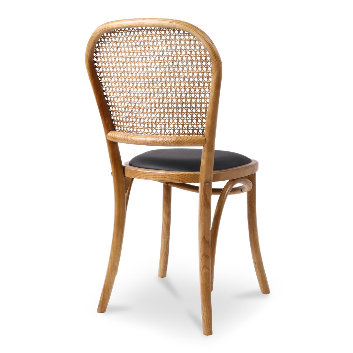 Bedford Dining Chair Light Brown - Set Of Two, by Moe's Home, 16" width x 34" height x 16" depth View 3