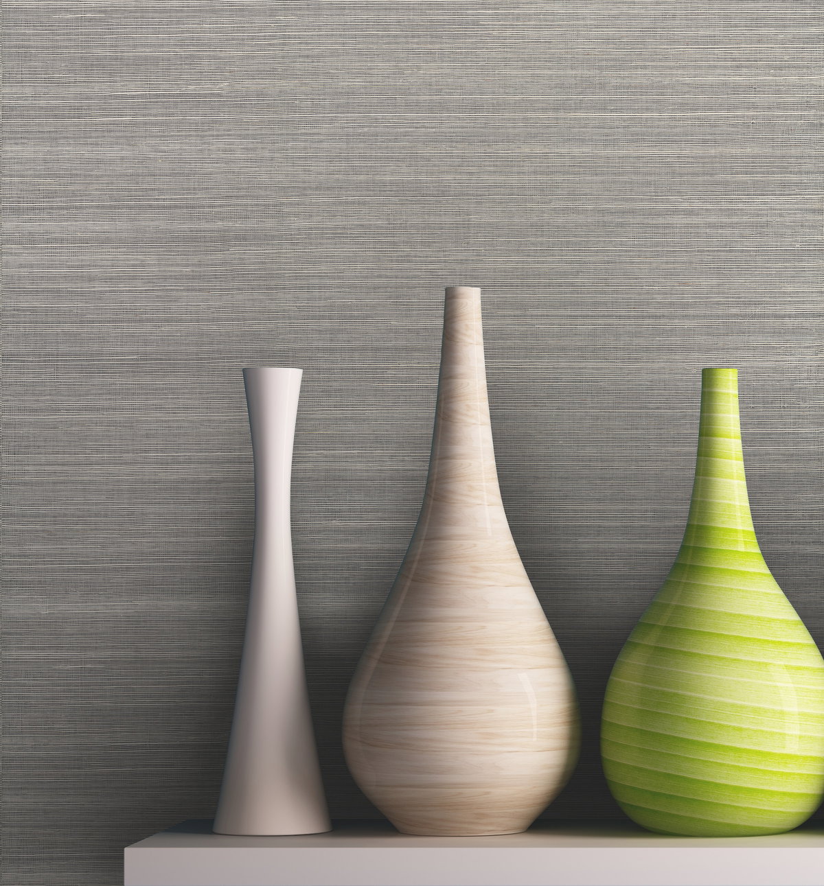 Imperial Dark Grey & Tan Wallpaper, by York Wall, 24' length x 3' width x 0.02" depth View 3