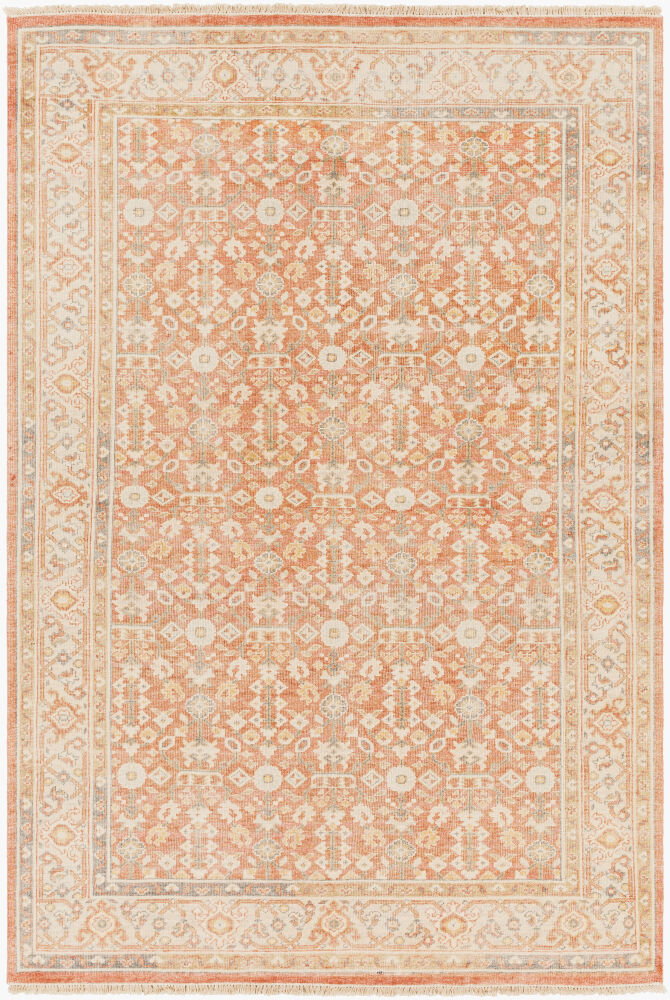 Hamadan Handmade Rug, by Surya, 9' length x 6' width