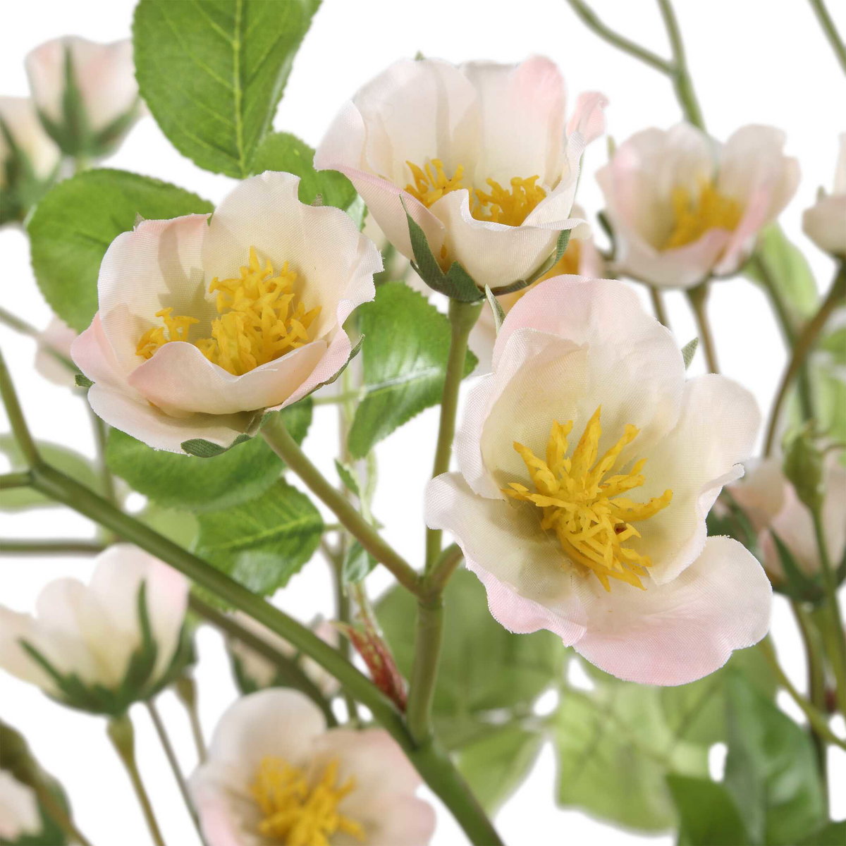 Tranquility Lenten Rose Bouquets Set/2, Artificial Plants & Flower by Uttermost, 17.5" width x 28" height x 15.5" depth View 3