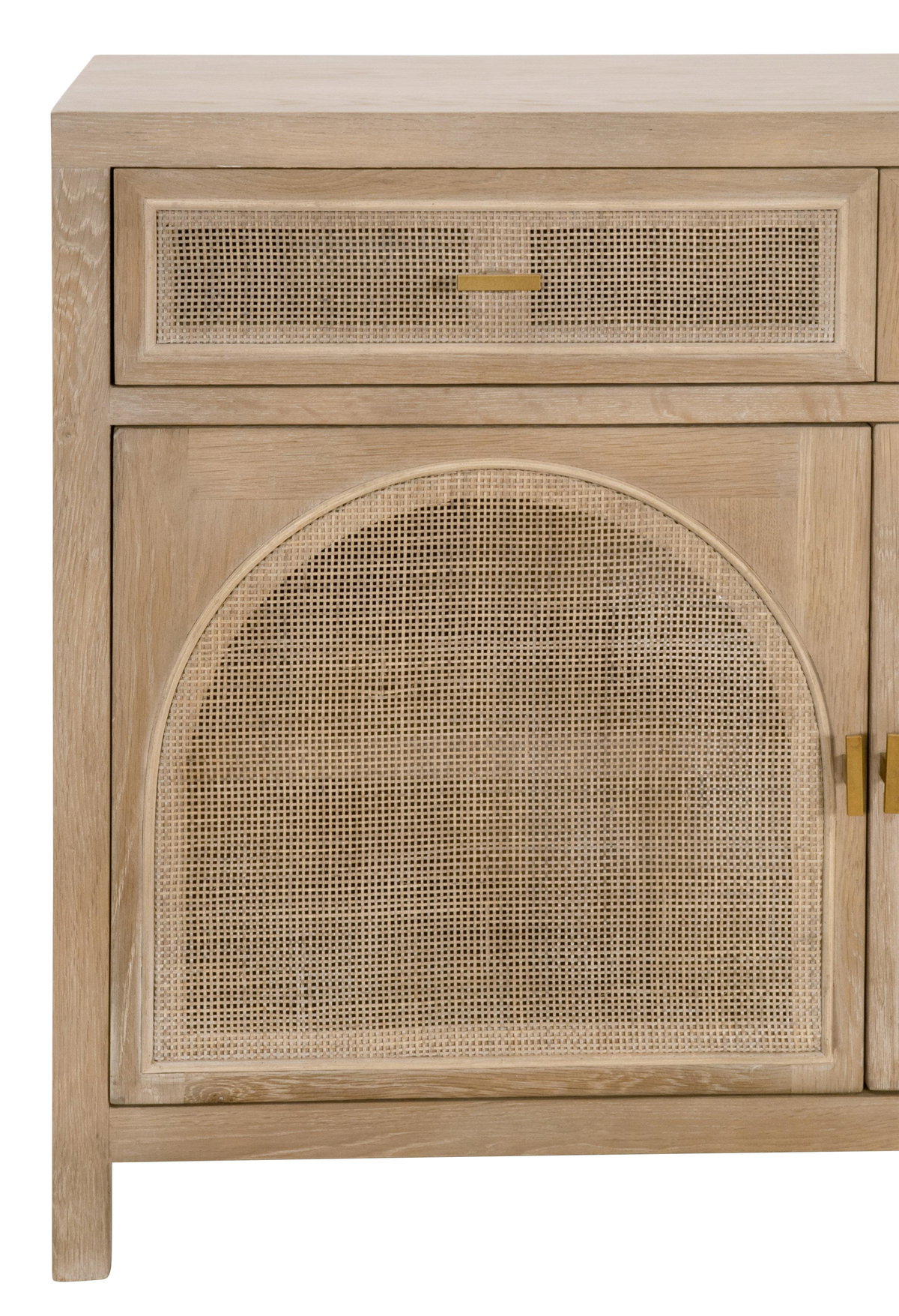 Cane Media Sideboard, Cabinets & Sideboard by Essentials for Living, 63" width x 31.5" height x 18" depth View 11