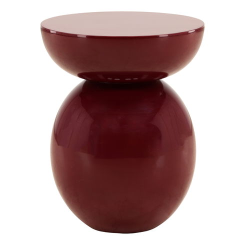 Dax Side Table Burgundy