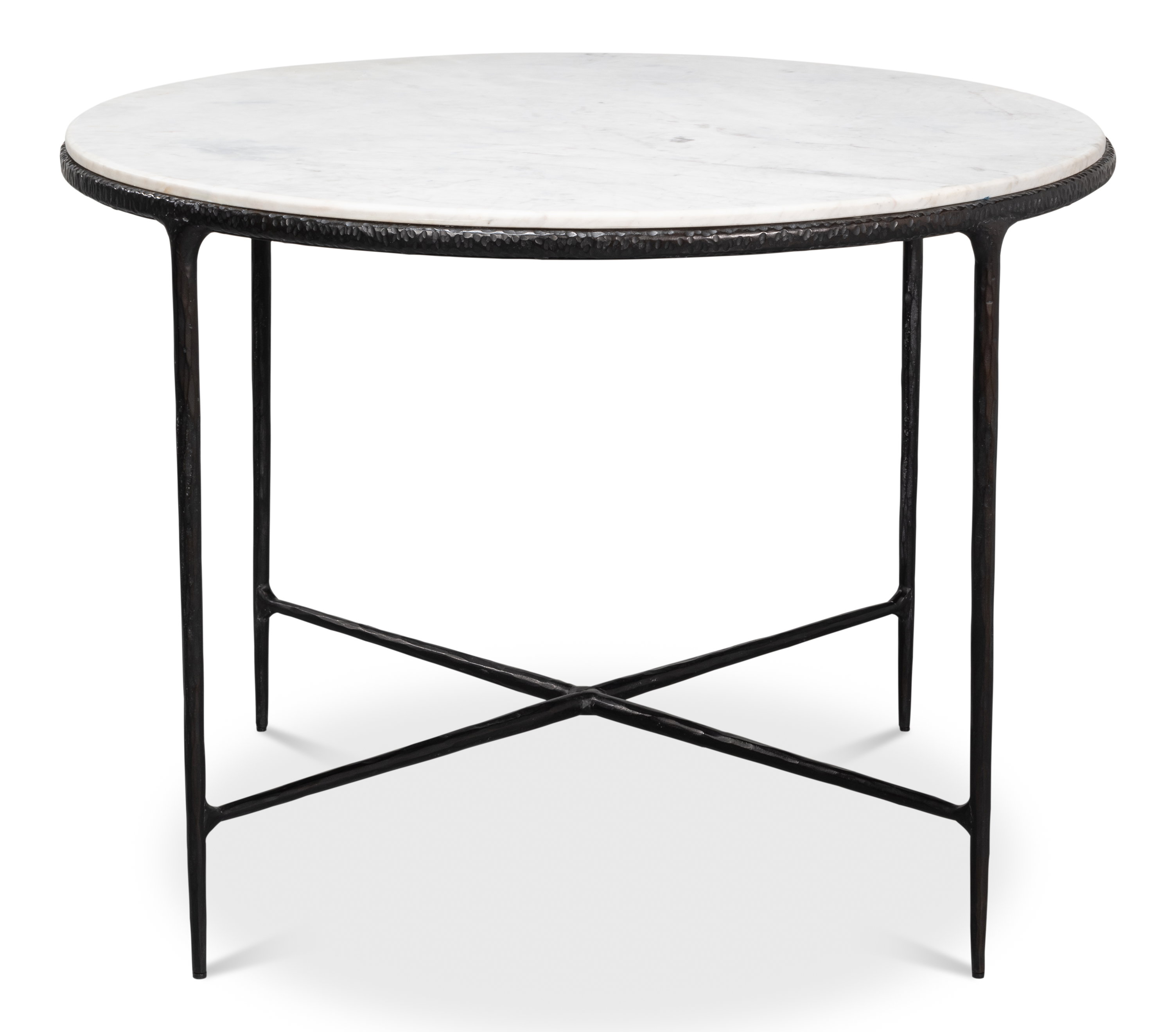 Dakor Round Breakfast Table, Dining Table by Sarreid, 42" length x 42" width x 30" height View 2