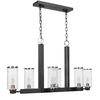 Jarsdel 6 Light Industrial Island Light thumbnail 4