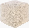 Hygge Pouf, Ottoman by Surya, 18" width x 18" height thumbnail