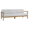 Boe Outdoor Sofa Light Grey, Sofas & Sectional by Dovetail, 82.5" width x 32" height x 31.5" depth thumbnail 1