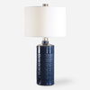 Thalia Royal Blue Table Lamp thumbnail 0