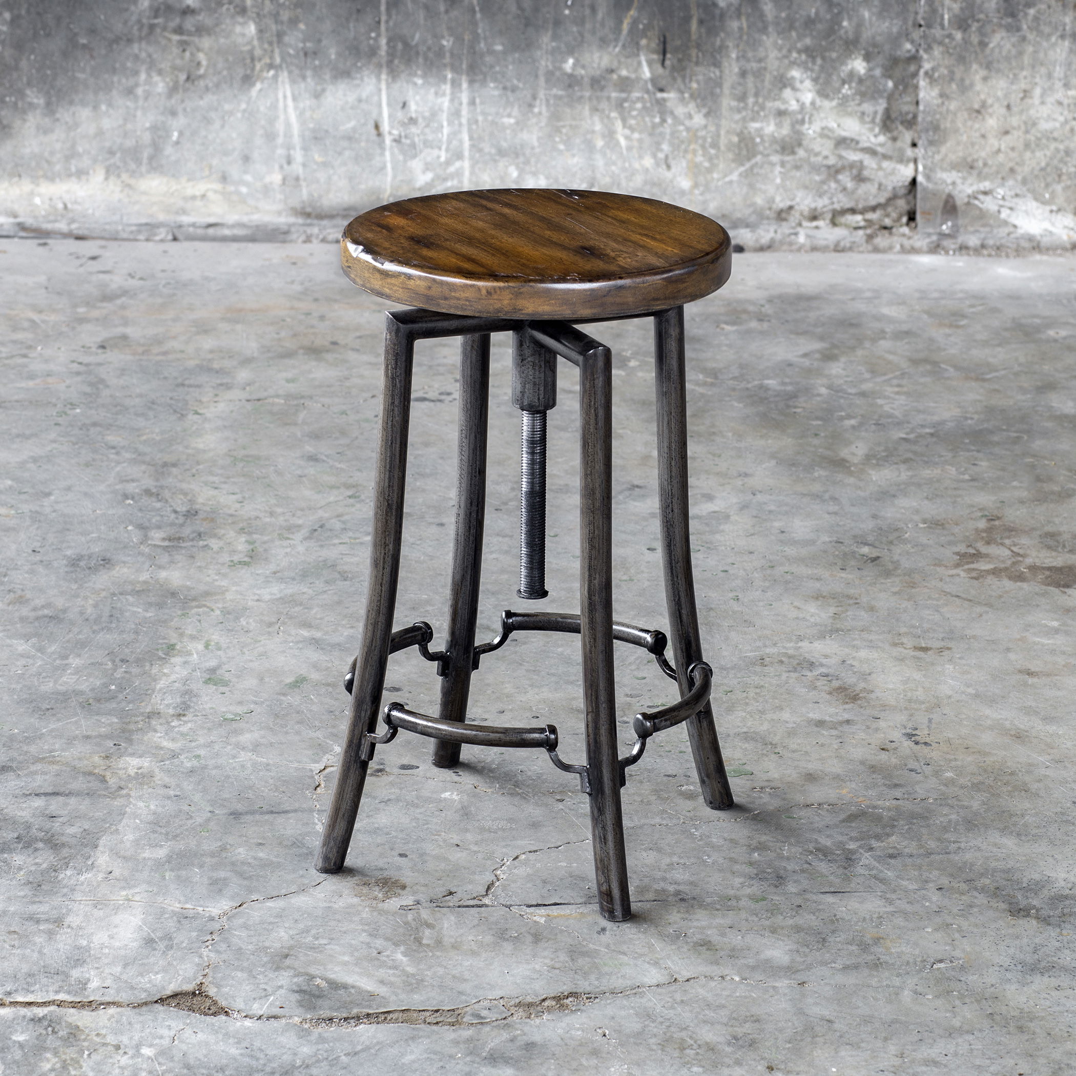 Westlyn Industrial Bar Stool large image 