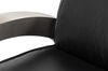 Carlisle Armchair, Leather,Onyx Black thumbnail 3