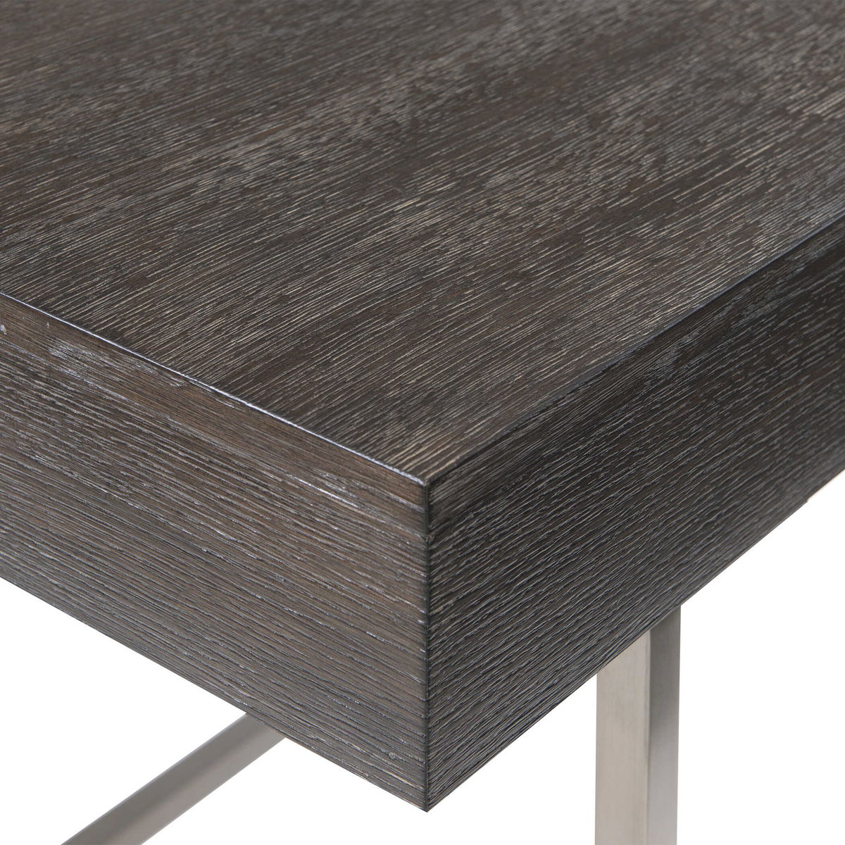 Claude Modern Oak Desk, by Uttermost, 56" width x 30" height x 20" depth View 6