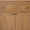 Baron Light Brown Solid Wood with Antiqued Brass Knobs 3-Drawer 6-Door Sideboard, Sideboards & Buffet by Mercana, 81.75" length x 19" width x 36" height thumbnail 10
