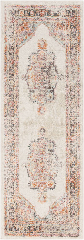 New Mexico Machine Woven Rug, by Surya, 7'2.61" length x 2'7.5" width