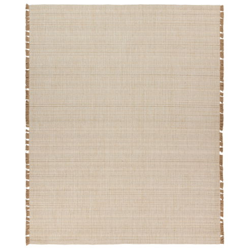 Bandera Handmade Solid Cream/Beige Area Rug (8
