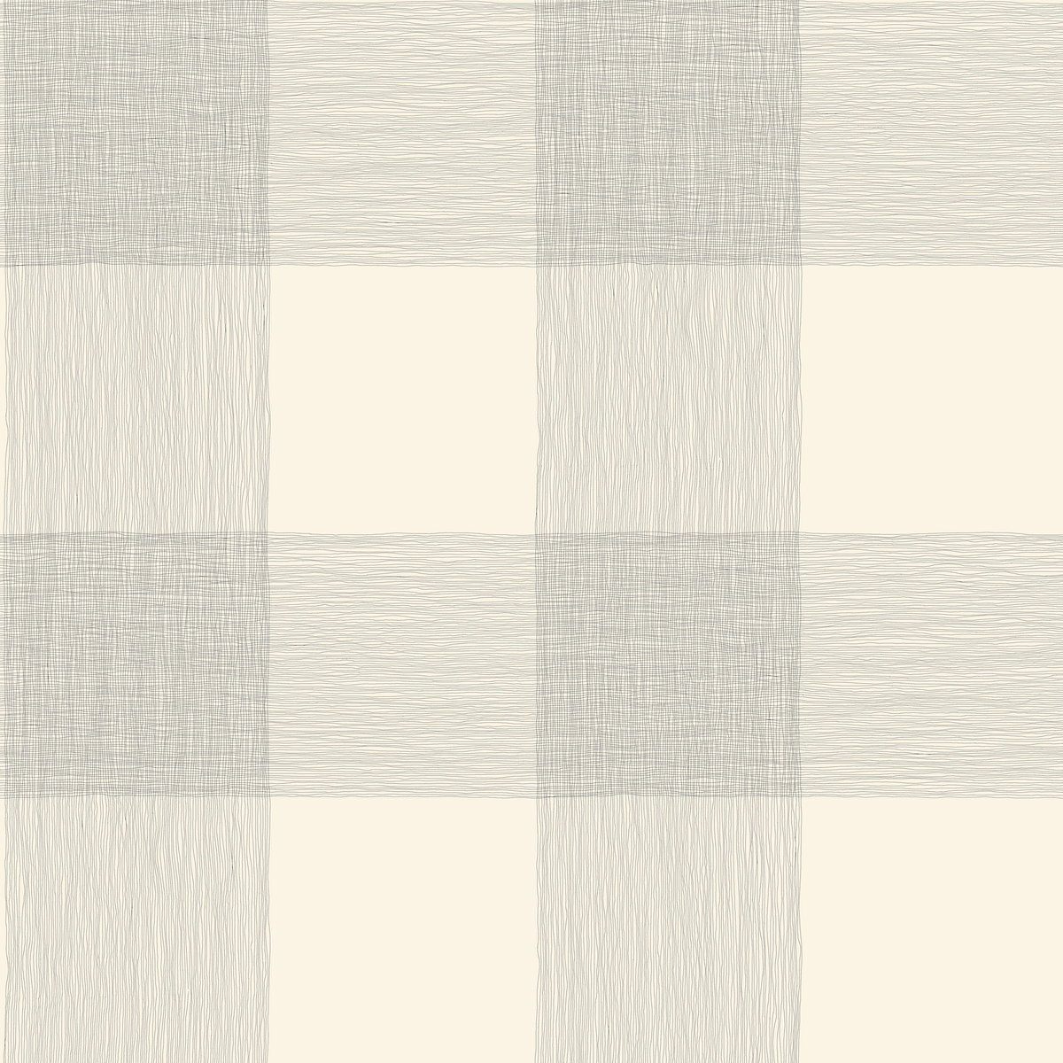 Common Thread Cream & Black Wallpaper, by York Wall, 33' length x 1'8.5" width x 0.02" depth