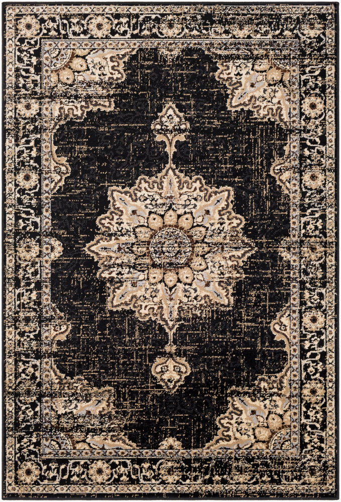 Paramount Machine Woven Rug, by Surya, 2'11.43" length x 1'10.44" width