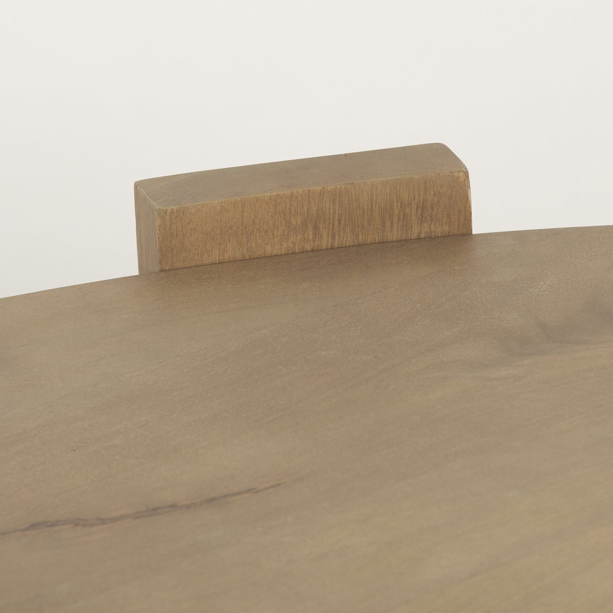 Evelyn Light Brown Oblong Coffee Table, by Mercana, 48" length x 30" width x 16" height View 8