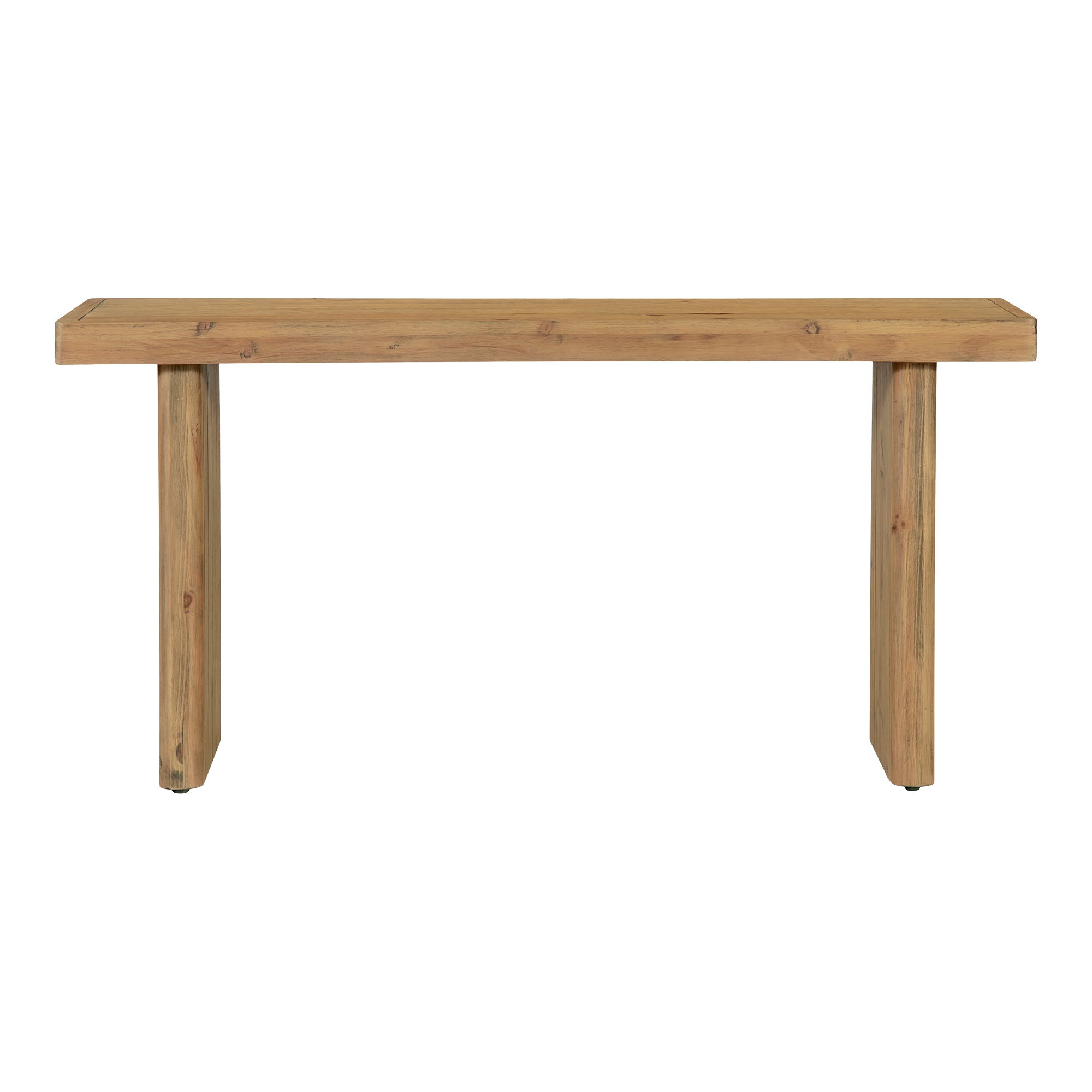 Monterey Console Table Rustic Blonde, by Moe's Home, 60" width x 30" height x 15.75" depth View 1