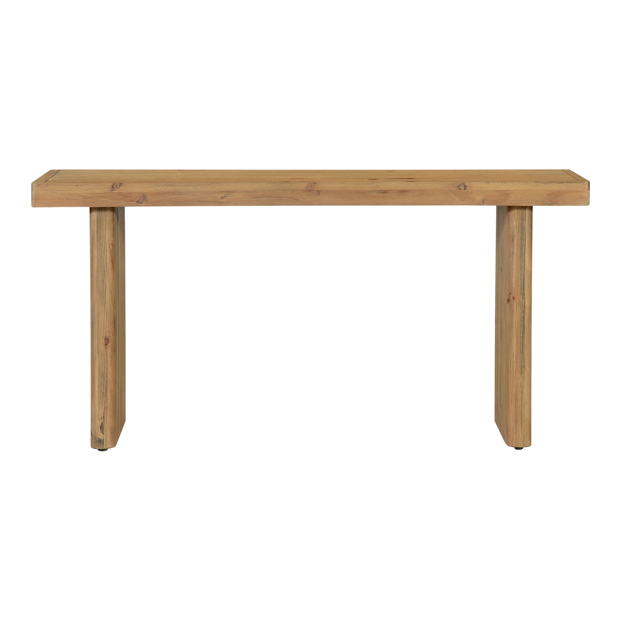 Monterey Console Table Rustic Blonde large image 