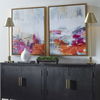 Color Theory Framed Abstract Art Set/2, Painting by Uttermost, 31.75" width x 38.75" height x 2" depth thumbnail 4