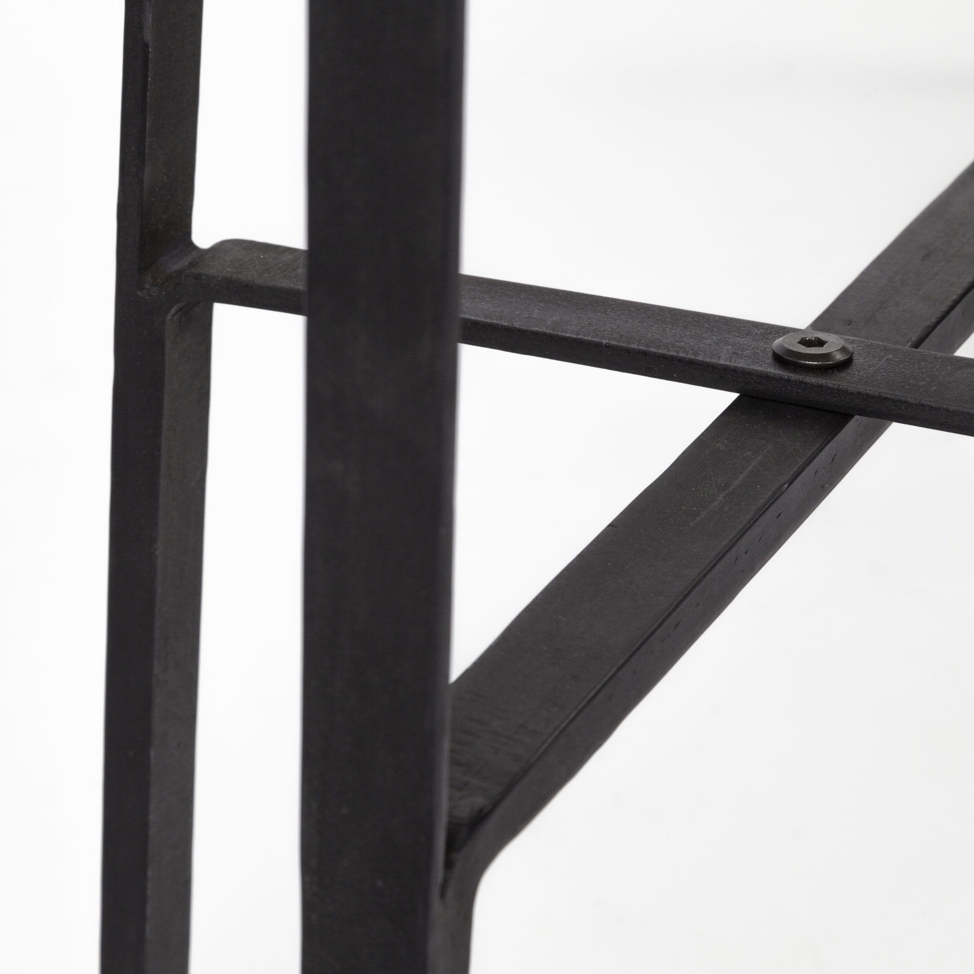 Helios II 60L x 14W x 29H Rectangular Brown Raised Edge Top Console Table, by Mercana, 60" length x 14" width x 29" height View 10