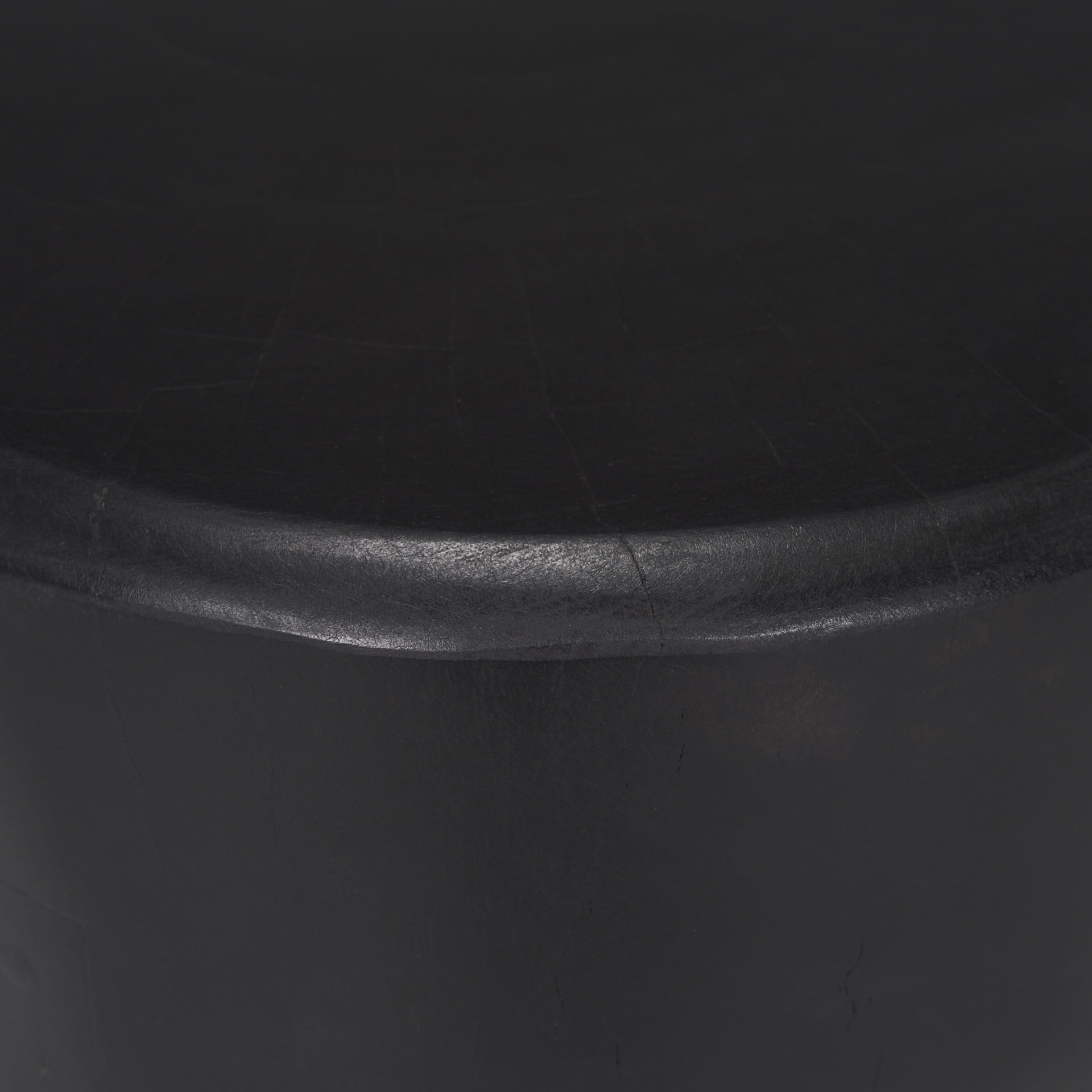 Riya Solid Black Wooden Stool large image 
