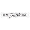 Home Sweet Home Wall Decals, by York Wall, 3'3.6" length x 9" width x 0.02" depth thumbnail