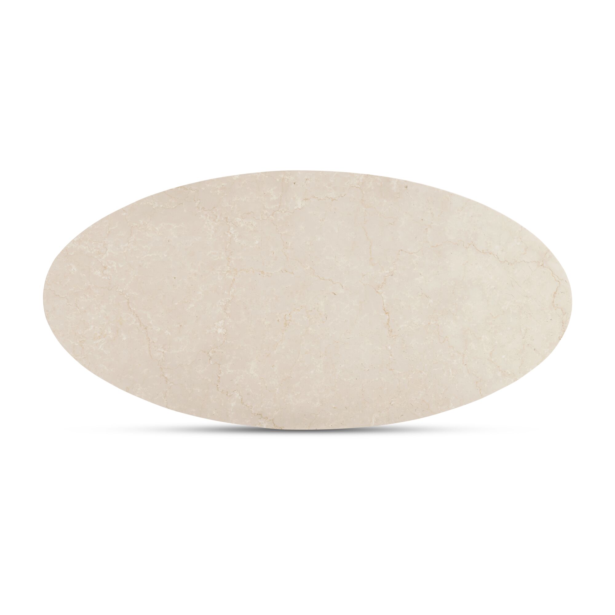 Winona Coffee Table Botticino Beige Marble, by Moe's Home, 59" width x 16" height x 29" depth View 5