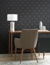 Stella Star Black Metallic Wallpaper thumbnail 1