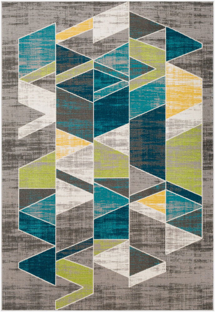 Rafetus Machine Woven Rug, by Surya, 7'6.55" length x 5'2.99" width