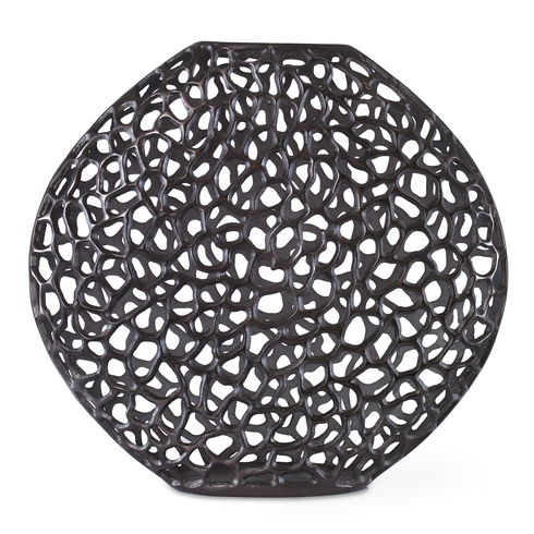 Web Dark Bronze Vase