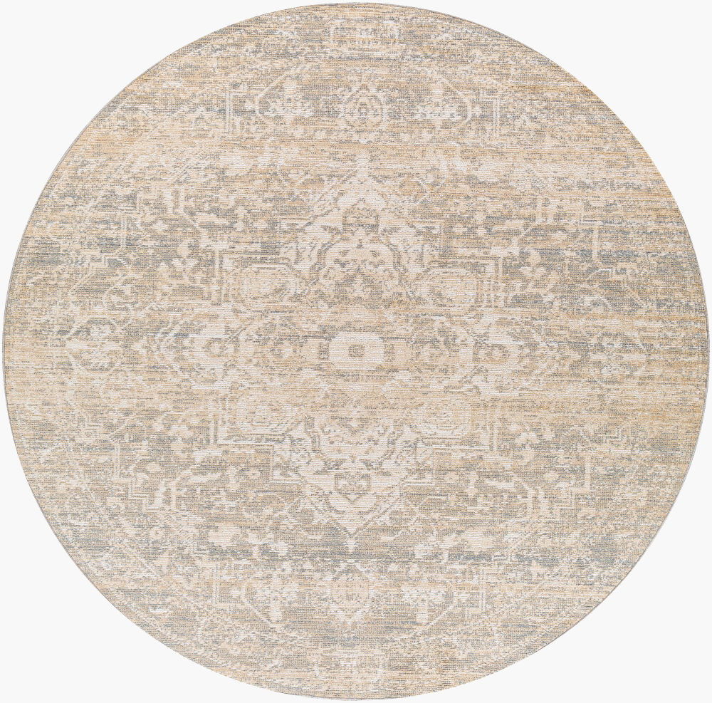 Amore Machine Woven Rug, by Surya, 7'10.09" length x 7'10.09" width